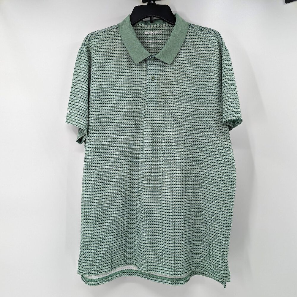 Bonobos Mint Green Textured Polo